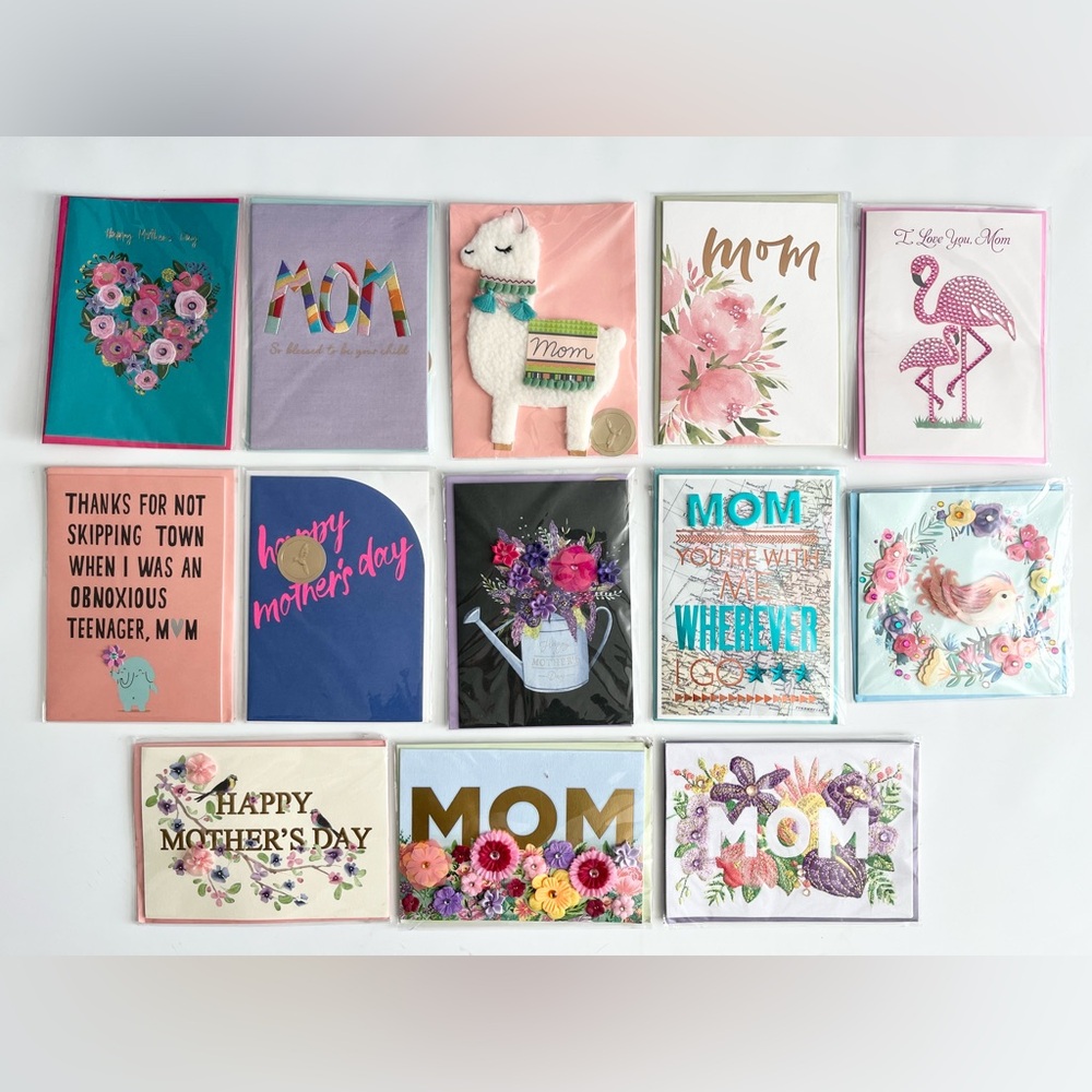 Papyrus Mothers Day Cards Lot Of 13